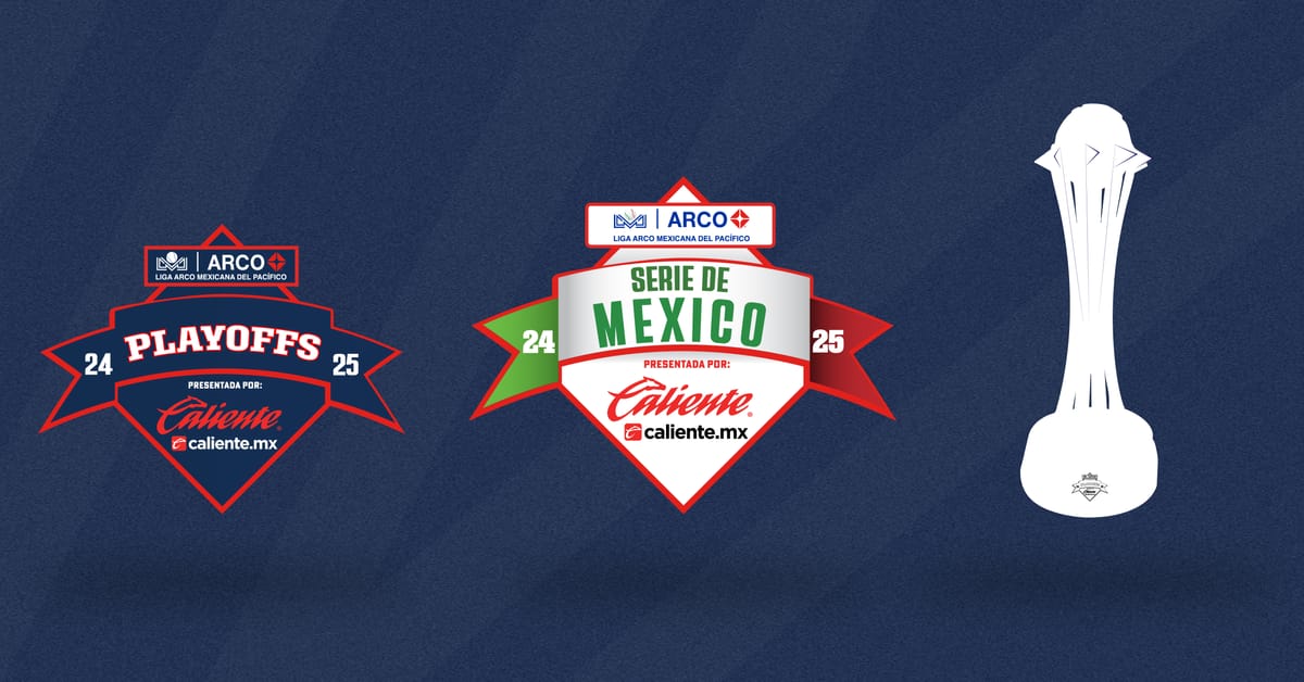 Calendario Oficial de los históricos Playoffs presentados por Caliente.mx en la Temporada 80 de la LAMP