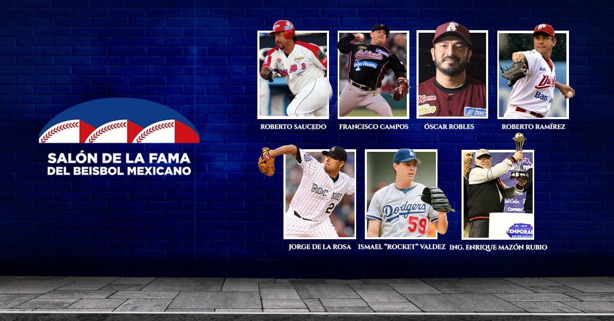 Salón de la Fama del Beisbol Mexicano tiene 7 nuevos inmortales