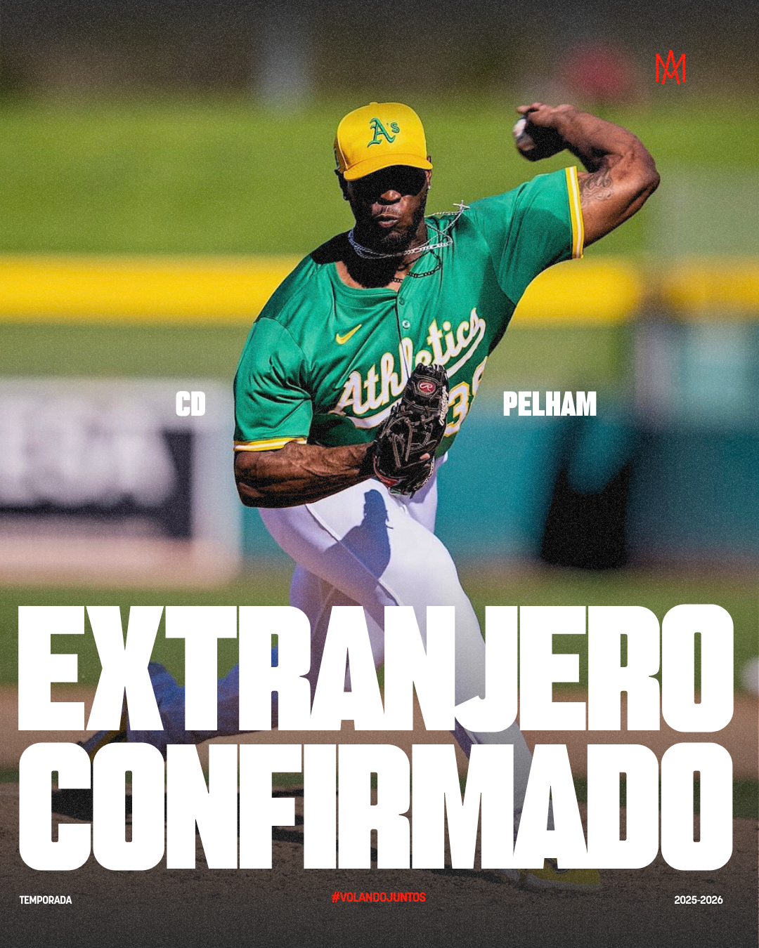 BRAZO DE GRANDES LIGAS AL BULLPEN DE LOS ÁGUILAS.