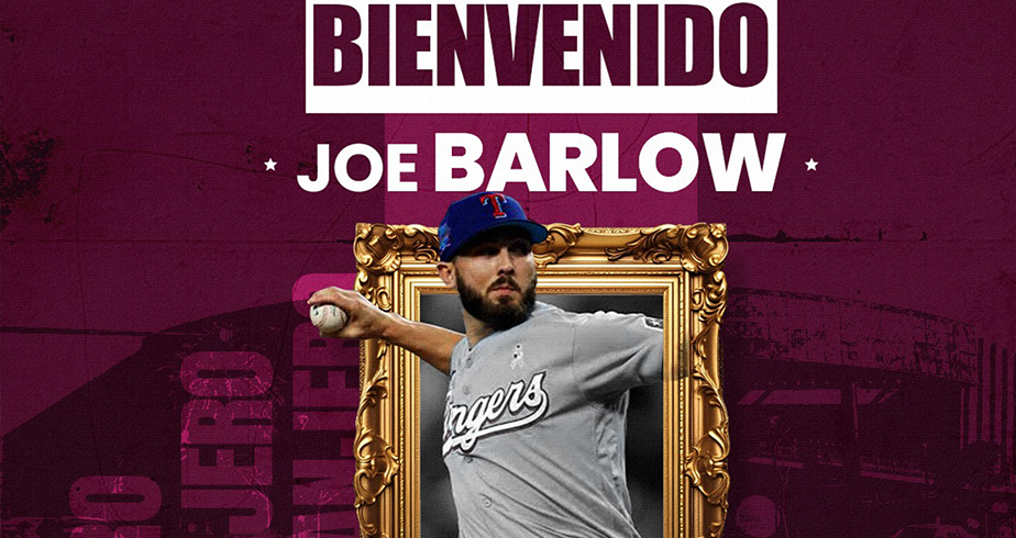 Joe Barlow será el cerrador de Tomateros