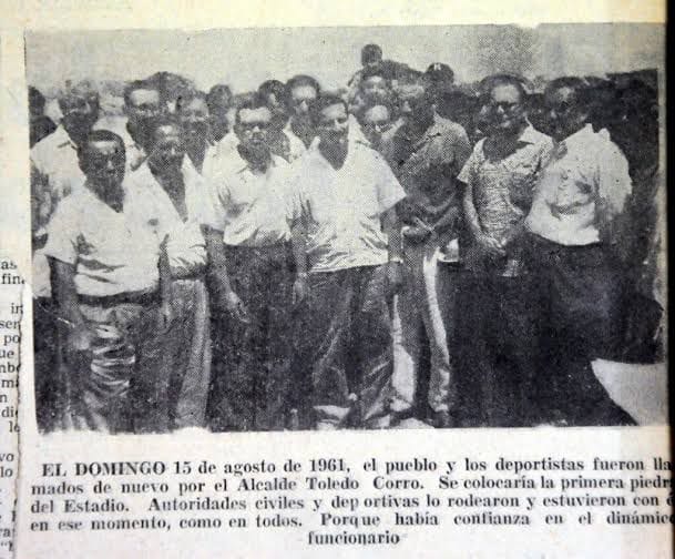 Un día para la Historia: Hace 64 Años se colocó la primera piedra del Estadio Teodoro Mariscal