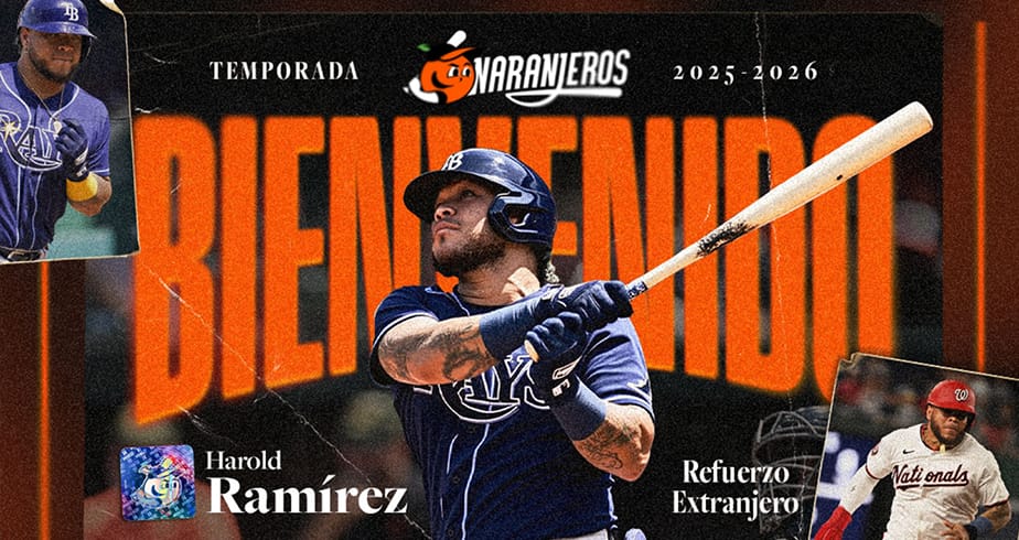 Harold Ramírez se suma a Naranjeros