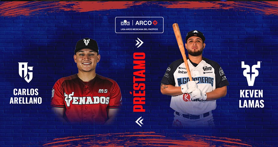 Préstamo de peloteros para la actual campaña entre Venados y Algodoneros