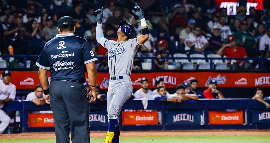 Homerun de Randy Romero le da la serie a los Jaguares en Mexicali