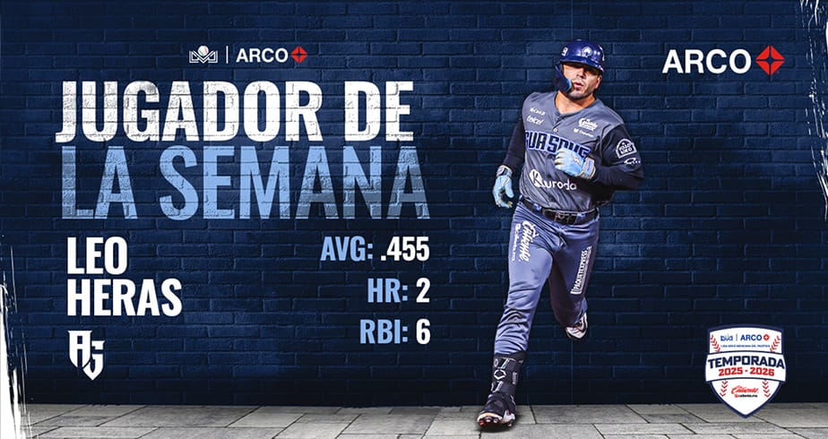 Leo Heras hizo historia y es el Jugador de la Semana