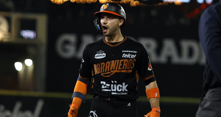 Naranjeros venció a Mexicali con gran ofensiva