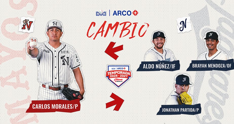Cambio 3x1 entre Navojoa y Nayarit