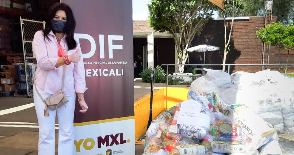 CONTINÚA EL APOYO DE ÁGUILAS Y MUJERES QUE VIVEN PARA EL “DONATÓN POR MEXICALI”