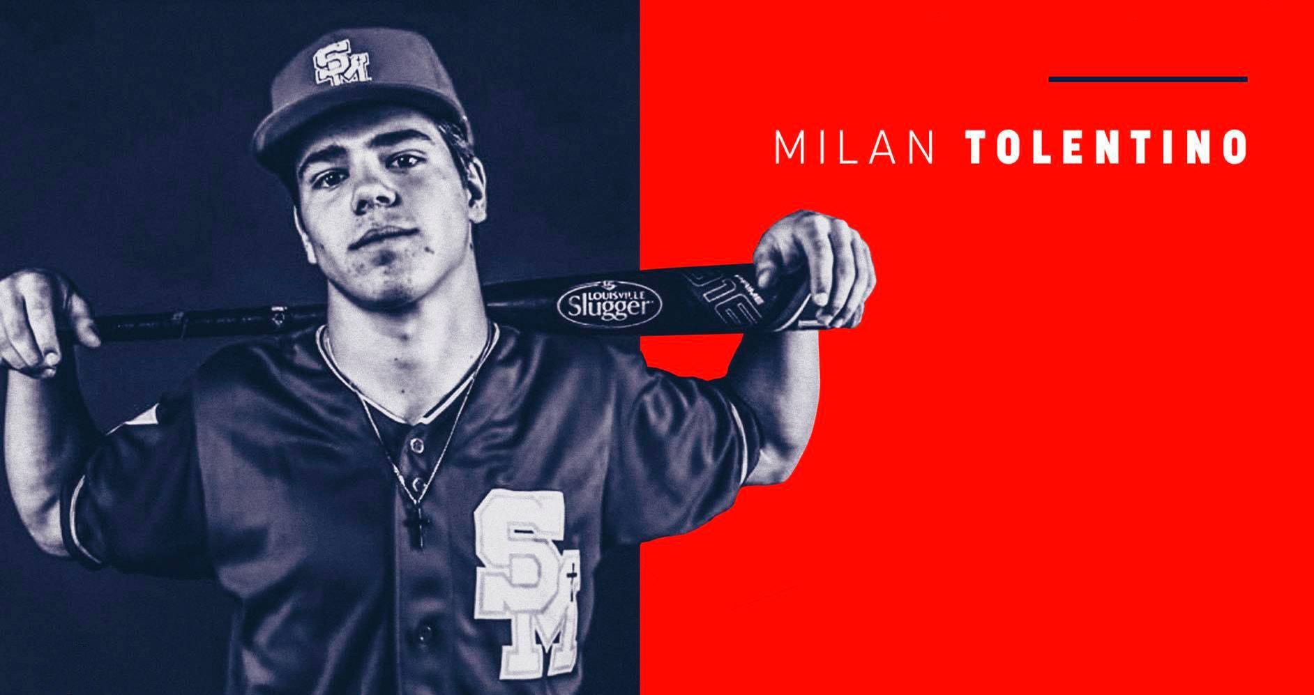 MILAN TOLENTINO, PROSPECTO DE ÁGUILAS, SELECCIONADO POR CLEVELAND EN EL DRAFT MLB 2020