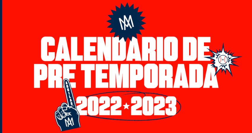 LOS ÁGUILAS DE MEXICALI DAN A CONOCER SU CALENDARIO DE PRETEMPORADA 2022-2023