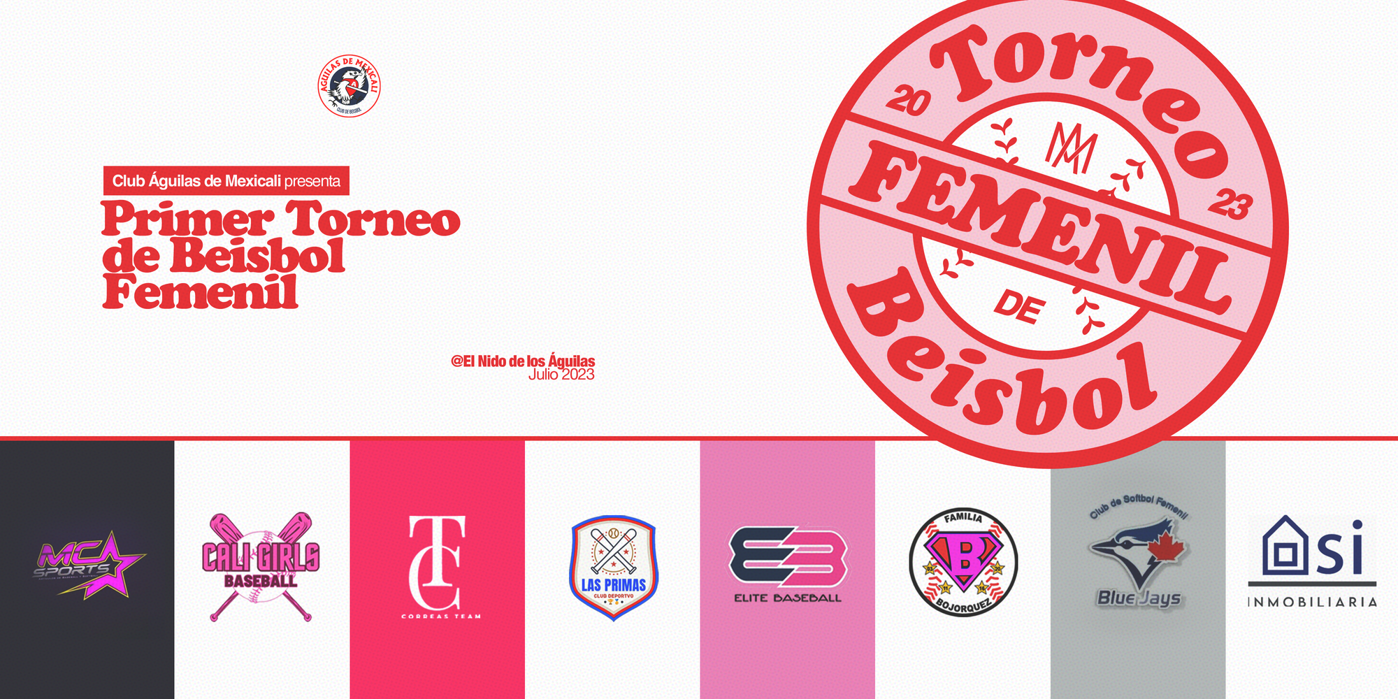 LOS ÁGUILAS PRESENTARON EL PRIMER TORNEO DE BEISBOL FEMENIL