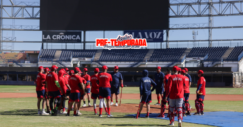 Norberto Obeso, Adrián Martínez y Ryan Hernández reportan a la pretemporada de los Águilas