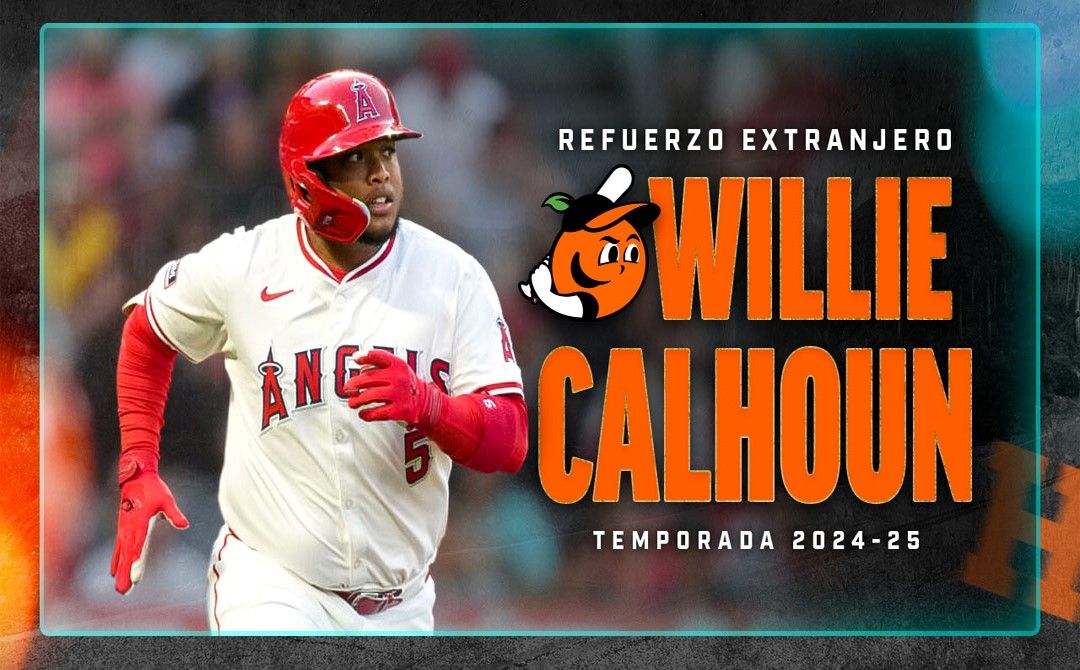 El ligamayorista Willie Calhoun se vestirá de Naranjero