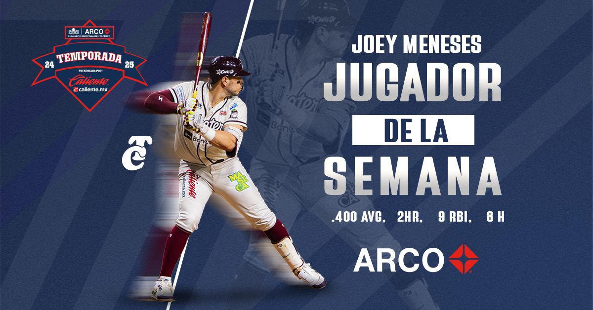 Joey Meneses Jugador de la Semana tres en la LAMP