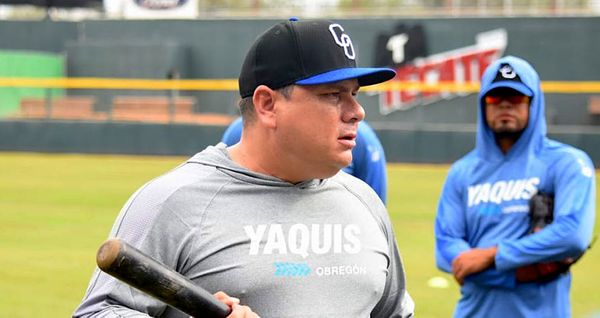 LLEGA SERGIO OMAR GASTÉLUM A LA PRETEMPORADA DE YAQUIS