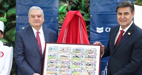 PRESENTA LOTERIA NACIONAL BILLETE CONMEMORATIVO DE 75 ANIVERSARIO DE LMP