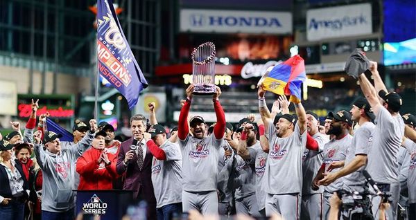 ¡HISTÓRICO! NACIONALES GANAN LA SERIE MUNDIAL POR PRIMERA VEZ