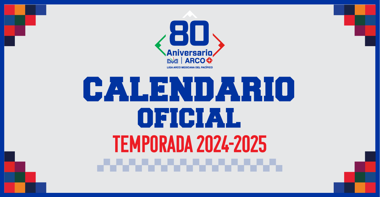 ESTE ES EL CALENDARIO OFICIAL DE LA TEMPORADA 2024-2025