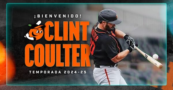 El outfielder Clint Coulter reforzará a Naranjeros