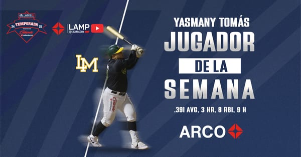 Yasmany Tomás Jugador de la Semana