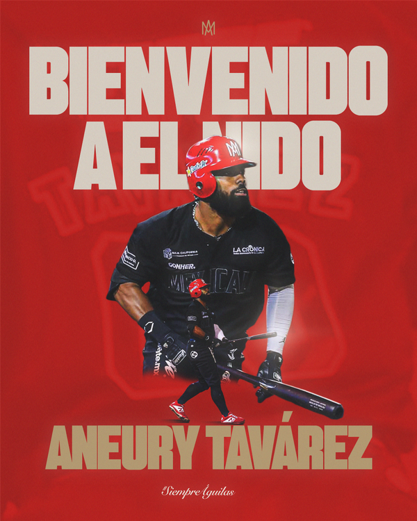 Aneury Tavárez llega a los Águilas