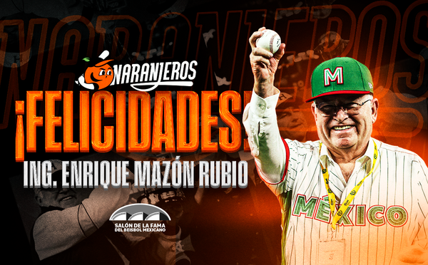 El Ing. Enrique Mazón es nuevo inmortal del beisbol mexicano