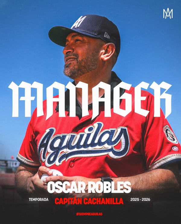 Óscar Robles es el nuevo manager de Los Águilas