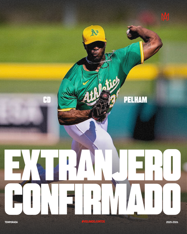 BRAZO DE GRANDES LIGAS AL BULLPEN DE LOS ÁGUILAS.