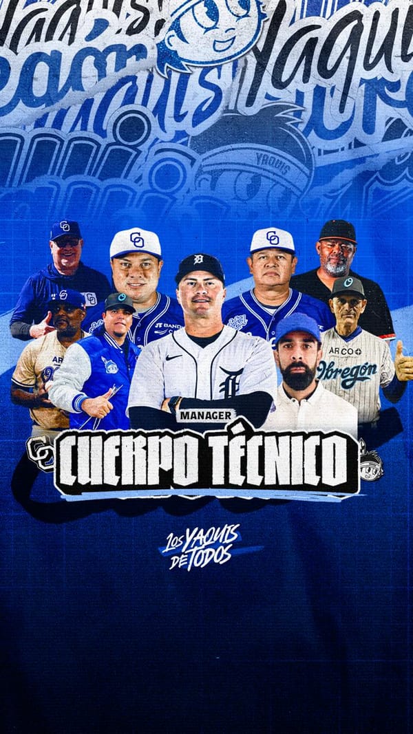 Yaquis anuncia su cuerpo técnico