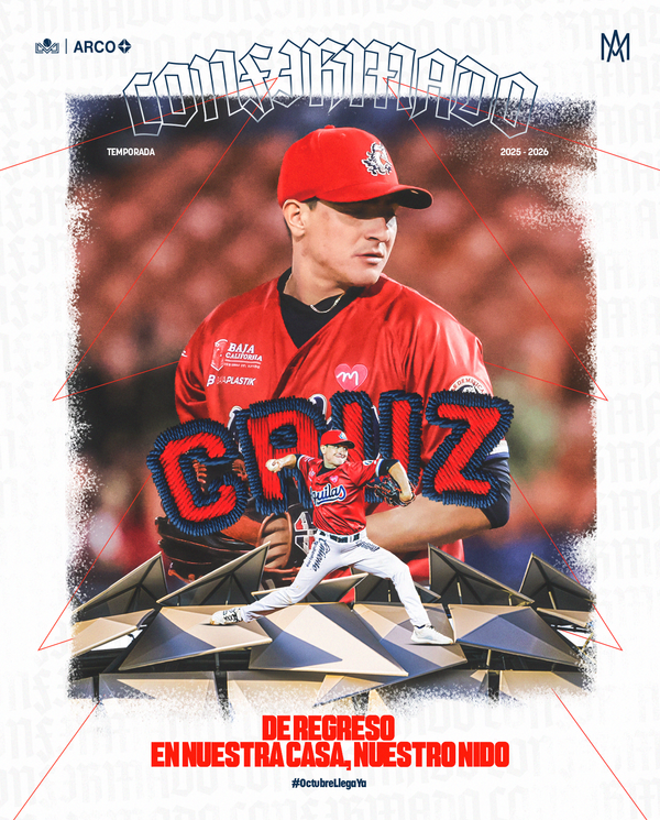 EL BULLPEN DE LOS ÁGUILAS CONTARÁ CON DANIEL CRUZ.
