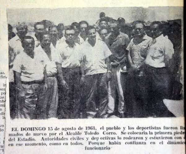 Un día para la Historia: Hace 64 Años se colocó la primera piedra del Estadio Teodoro Mariscal
