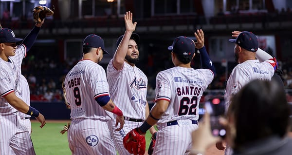 David Reyes llega a 600 ponches y Águilas empata la serie ante Charros