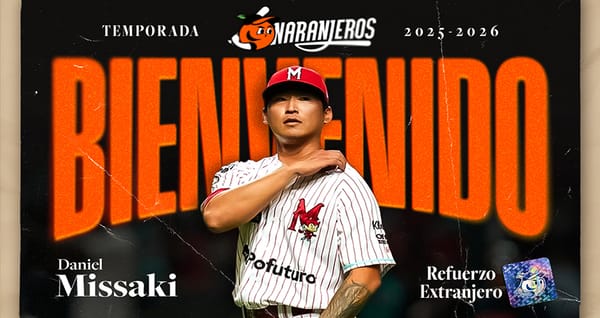 Daniel Missaki nueva incorporación al pitcheo Naranja