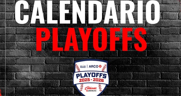 Así se jugarán los Playoffs 2025-2026 presentados por Caliente.mx