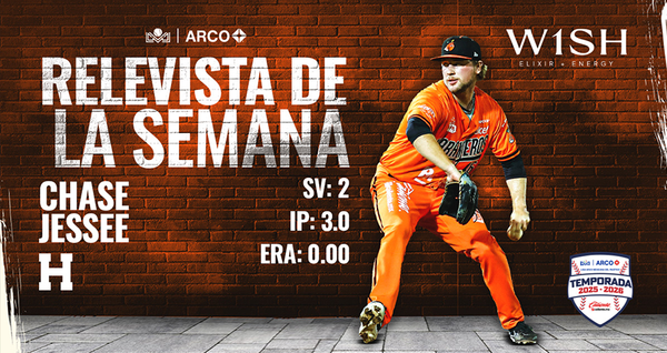 Chase Jessee se lleva su segundo Premio a Relevista de la Semana