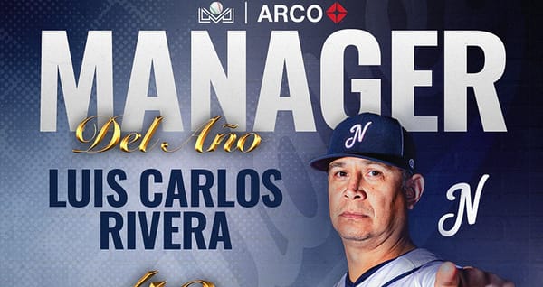 Luis Carlos Rivera gana el Trofeo Benjamín "Cananea" Reyes a Manager del Año