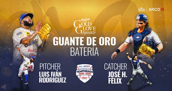 José Félix y Luis Iván Rodríguez son la batería Guante de Oro de la LAMP