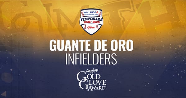 La LAMP da a conocer los ganadores del Rawlings Gold Glove Award en el infield
