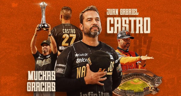Termina la era de Juan Gabriel Castro como manager de Naranjeros